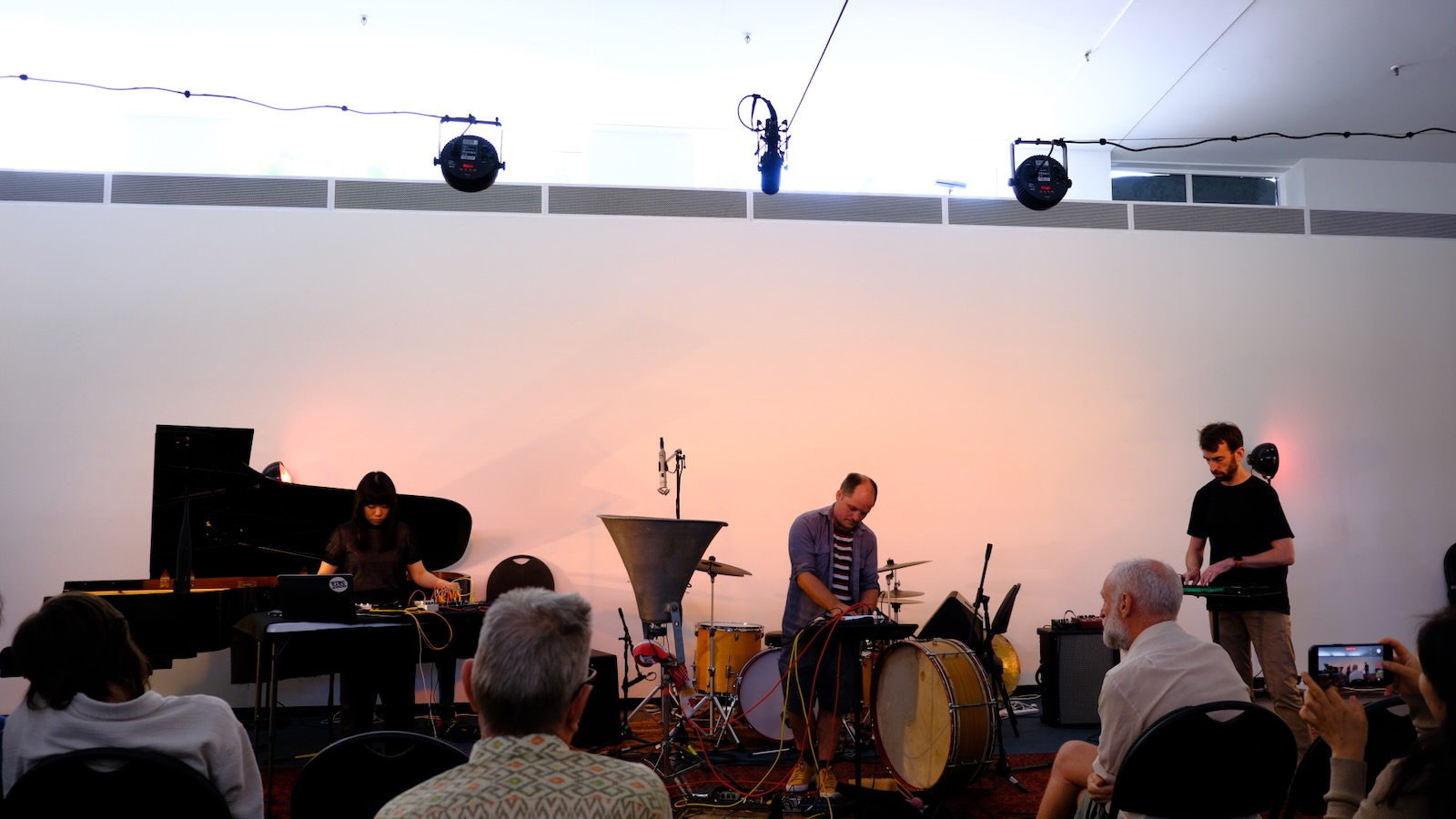 Charles Martin performing with intelligent instruments at SoundOut Festival 2026