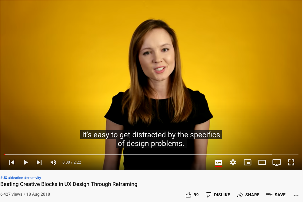 Beating Creative Blocks in UX Design Through Reframing