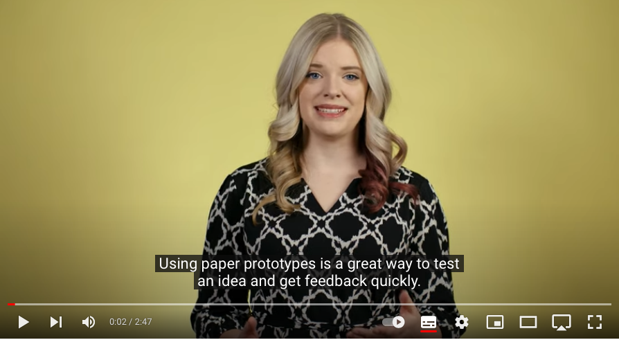 Paper Prototyping 101