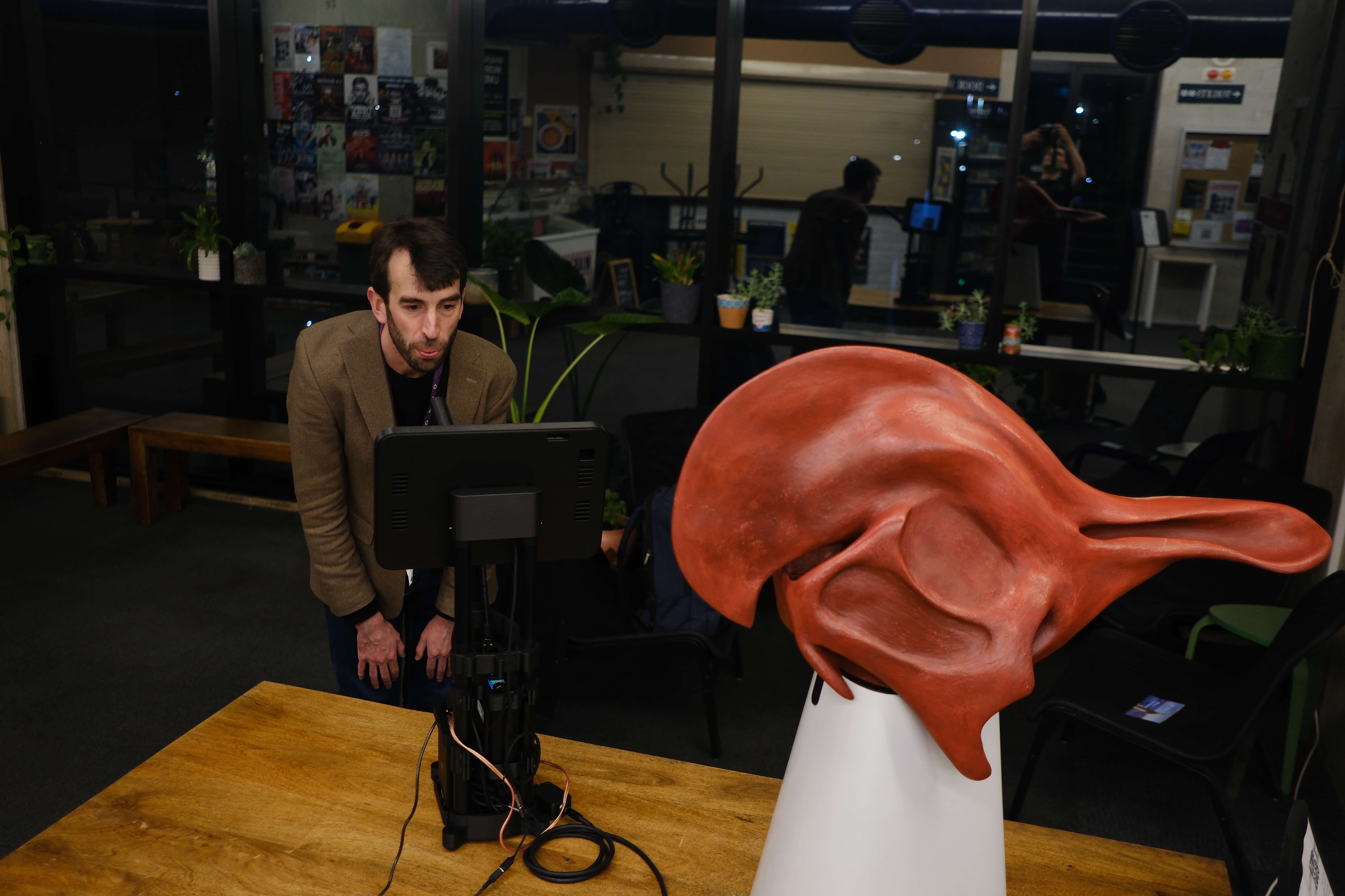 Dinosaur Choir at NIME25.