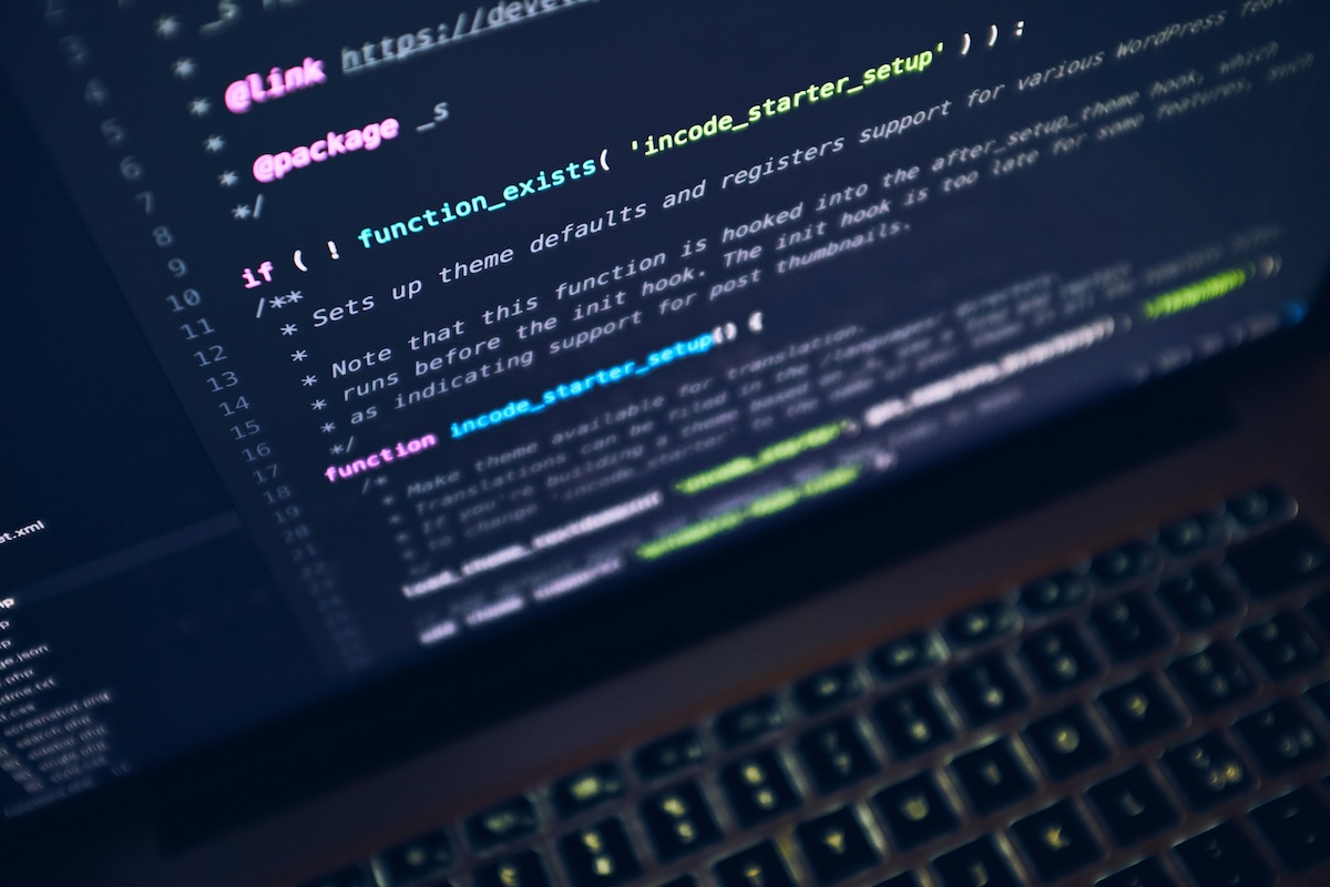 Go code. (Image: Photo by Luca Bravo on Unsplash)