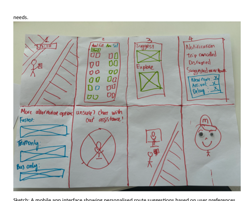 A storyboard as a prototype from Ethan Teber-Rossi
