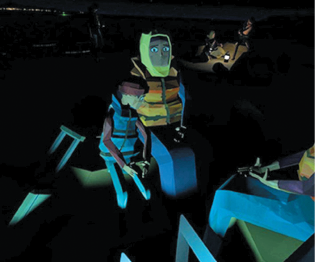 Avatars for the “We Wait” VR experience (Steed et al., 2018) (CC-BY 4.0)